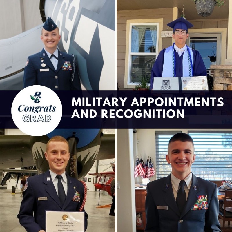 Congrats Grad- Military Appointments and Recognition